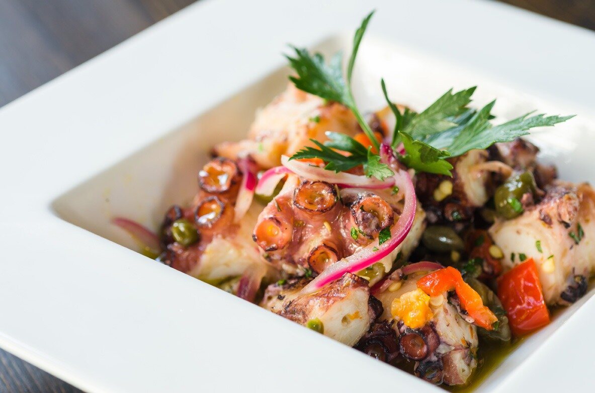 Black seabass ceviche
