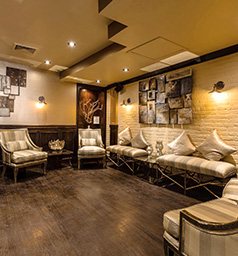 The lounge seating area used for private hire
